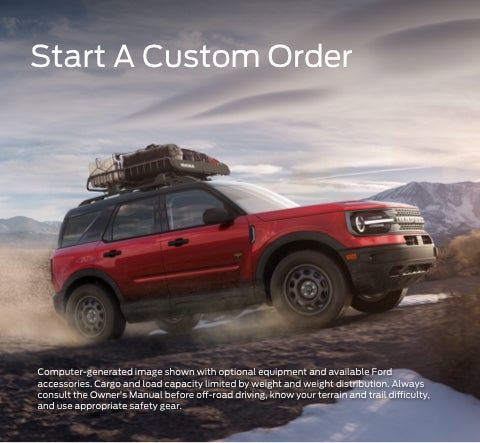 Start a custom order | Skalnek Ford Inc in Lake Orion MI